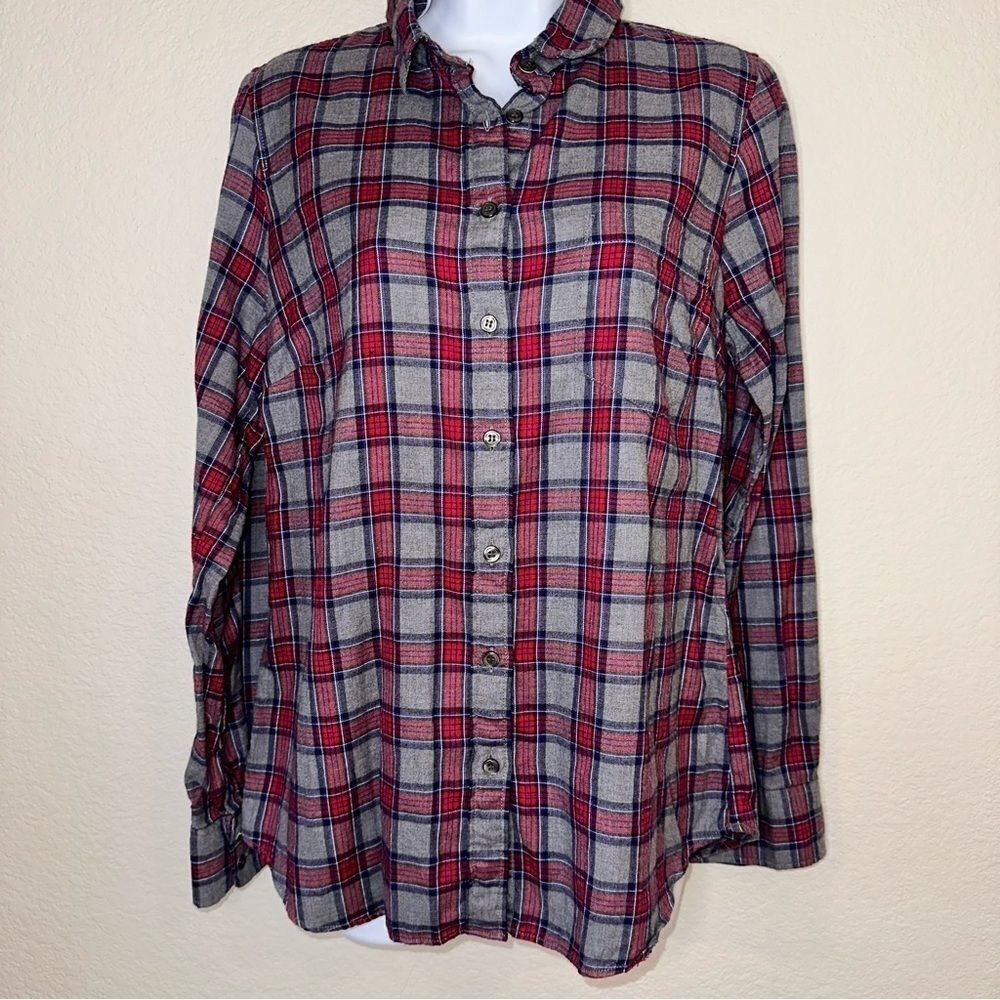 J. crew Factory The Perfect Fit Flannel NWT